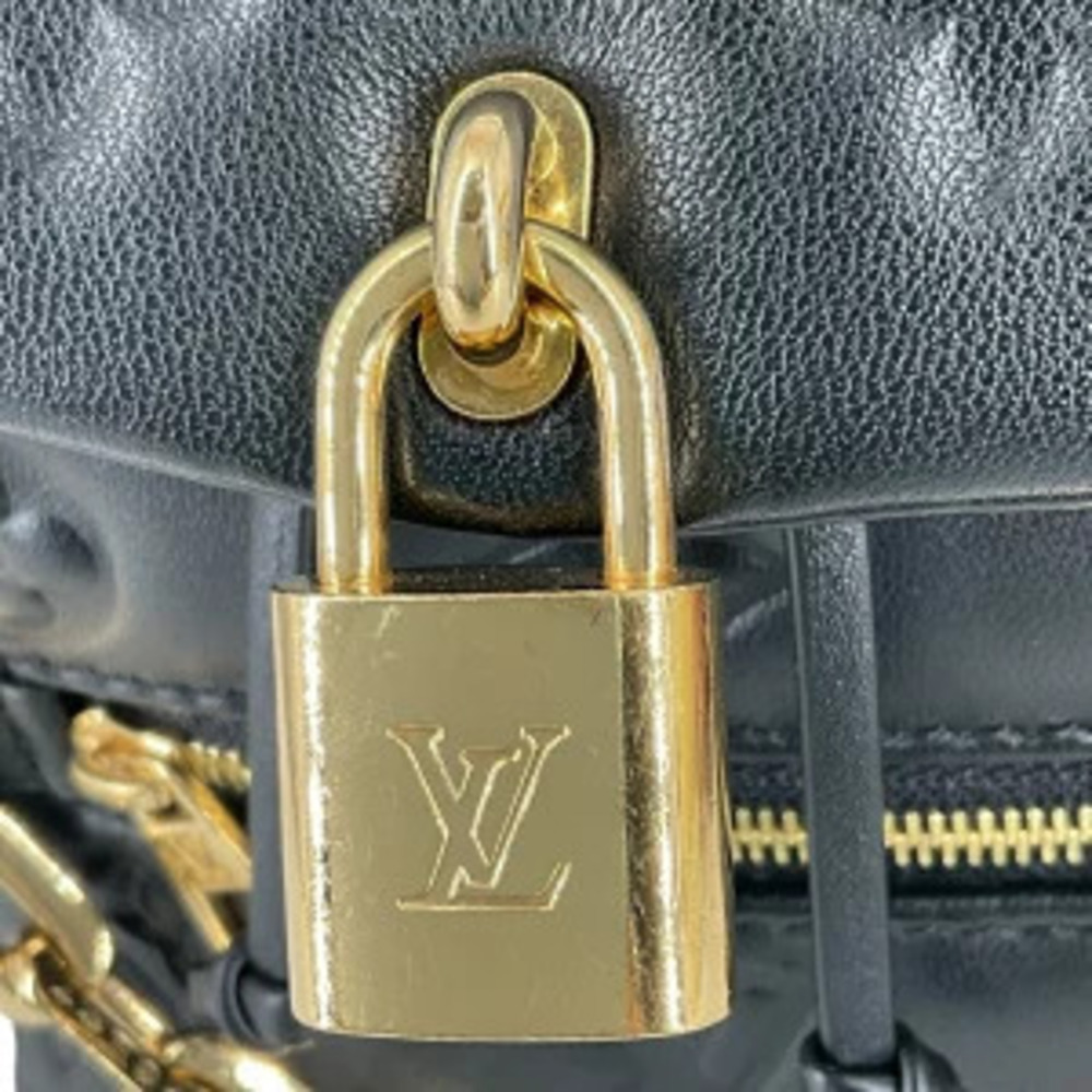 LOUIS VUITTON Couchin Backpack Black x Gold